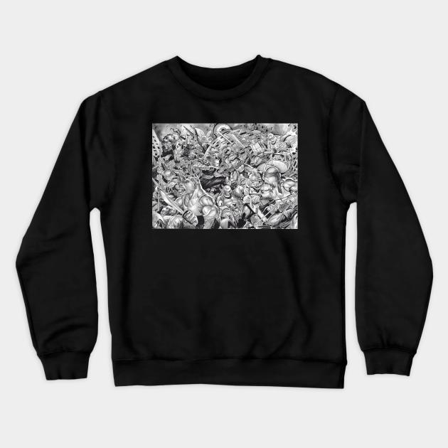 TMNT #3 Crewneck Sweatshirt by emilcabaltierra